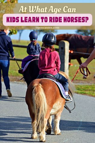 at what age can kids learn to ride horses